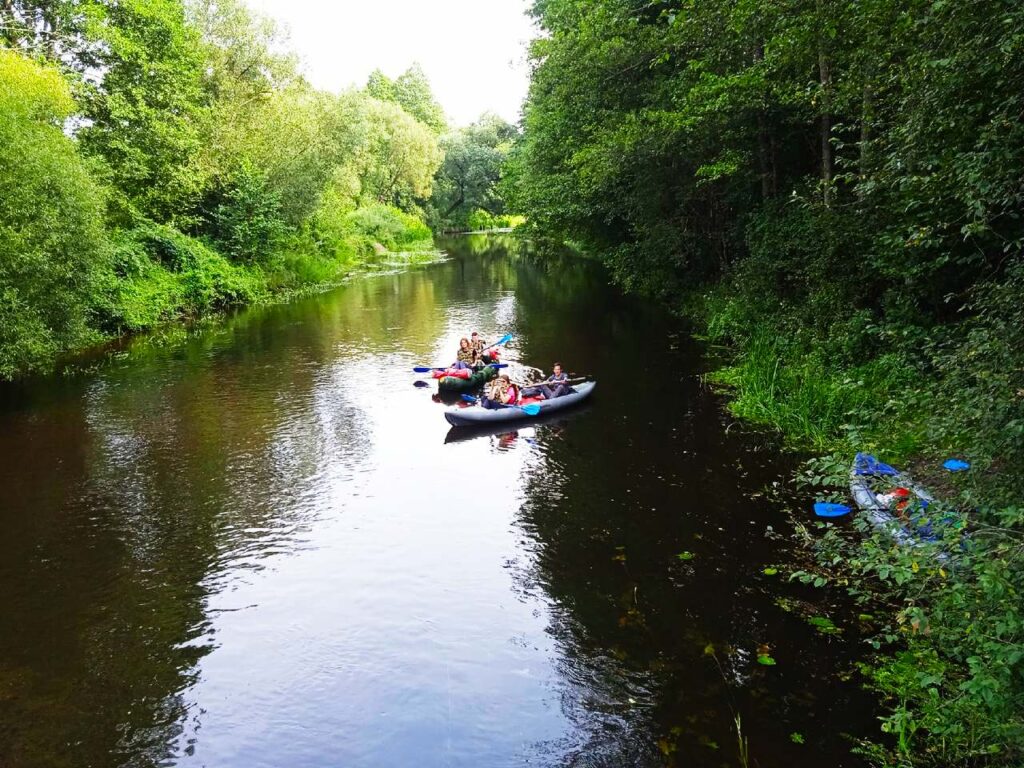 Сплавы на байдарках по Нарочи