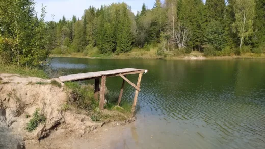 Меловой карьер Бакиново