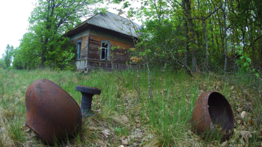Тульговичи - последняя жилая деревня зоны отчуждения Беларуси
