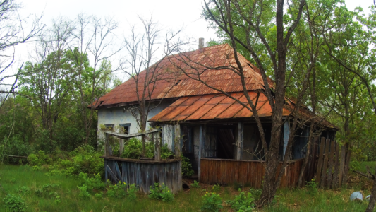 Тульговичи заброешшный дом села ЧЗО