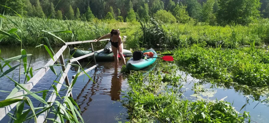 Сплав по реке Уша