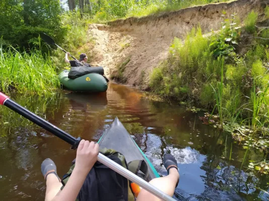 Сплав по реке Уша